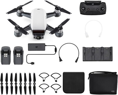 #ad DJI Spark Fly More Combo Alpine White $599.00