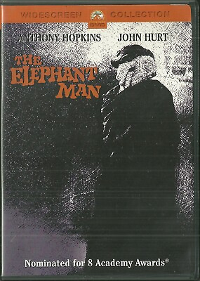 #ad OOP DVD ELEPHANT MAN David Lynch Anthony Hopkins John Hurt with INSERT $8.99