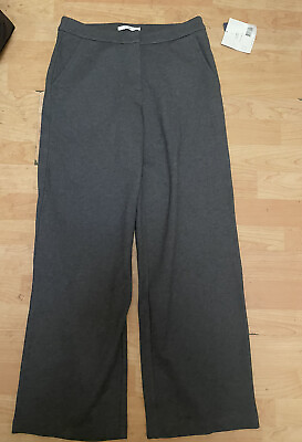 #ad NEW LIZ CLAIBORNE gray Ongoing Ponte Pants Size S Women Casual Career W7 $25.00