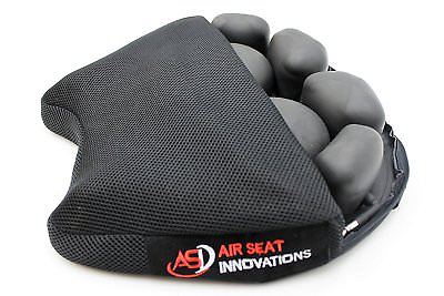 Air Motorcycle Seat Cushion Pressure Relief Pad Large for Cruiser Touring Saddle $55.00