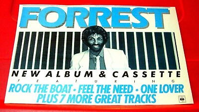 #ad Forrest One Lover Vintage ORIG 1983 Press Magazine ADVERT 8.5quot;x 5.5quot; Soul Disco GBP 1.99