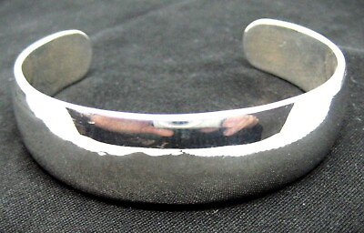 #ad NEW Bracelet pure 925 Sterling Silver 32.3 grams total weight Polished Beautiful $249.99