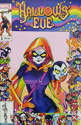 #ad Hallows Eve #1 Rian Gonzalezs 25th Anniversary Cover Marvel Comics LTD 3000 $9.74