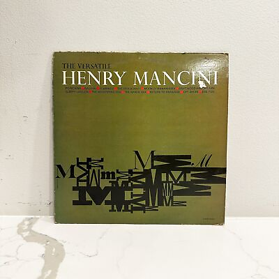 #ad Henry Mancini – The Versatile Henry Mancini Vinyl LP Record $24.00