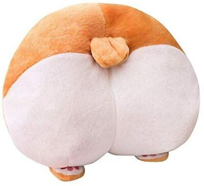 #ad Corgi Butt Pillow Pets Puppy Lovely Corgi Shaped Animals Cushion Round Stuffed $29.99