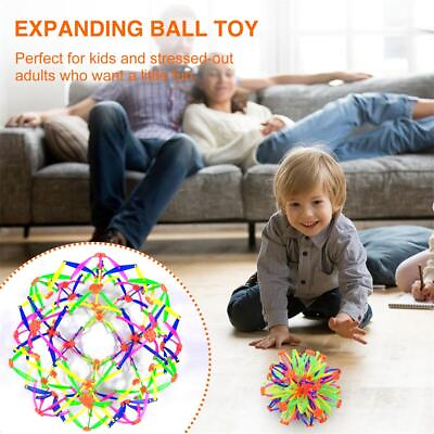 #ad Expanding Ball Toy Shrinking Ball Toy Baby Throwing Sphere Toy Ball Baby I2K8 $4.81