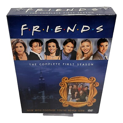 #ad New And Sealed: Friends: Complete Season 1 DVD Set with Never Seen Footage $11.50