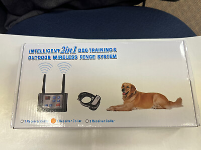 #ad Intelligent 2 In 1 Dog Training amp; Outdoor Wireless Fence System with 2 Receivers $42.47