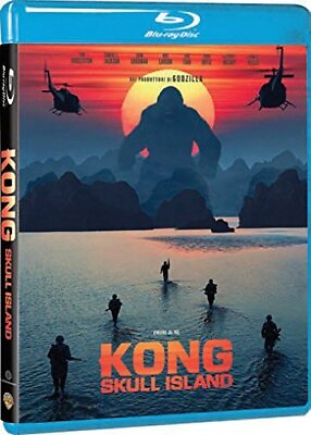 #ad Kong: Skull Island Blu ray Tom Hiddleston Samuel L. Jackson UK IMPORT $12.91
