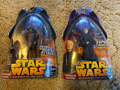 #ad revenge of the sith action figures $15.00