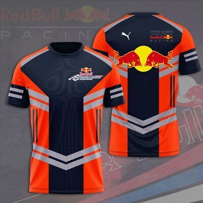 #ad Personalized Red Bull Formula Racing T Shirt Sport Gift S 5XL $27.99