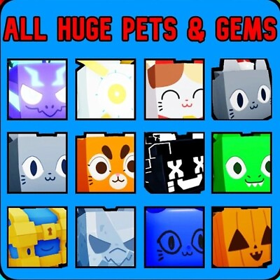 #ad Huge Pets Gems Pet 💎 Simulator 99 💎 Fast Delivery Pet Sim 99 PS99 $18.99