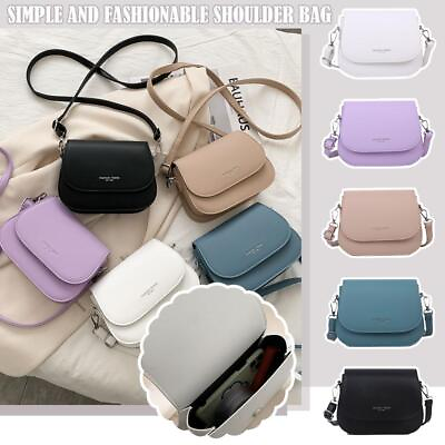 #ad Saddle Bag Crossbody Bag Simple Fashion Trend Shoulder Bag Purse Ladi Sale C $11.30