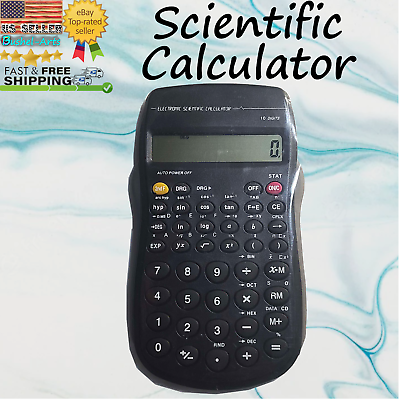 #ad #ad Scientific Calculator Electronic for Algebra Statistics and More 10 Digit $8.25