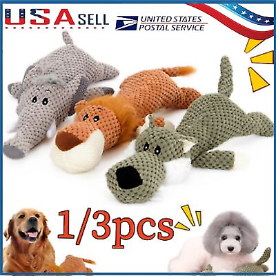 #ad Dog Chew Toys for Aggressive Chewers. Indestructible Tough Durable Squeaky Inter $33.16