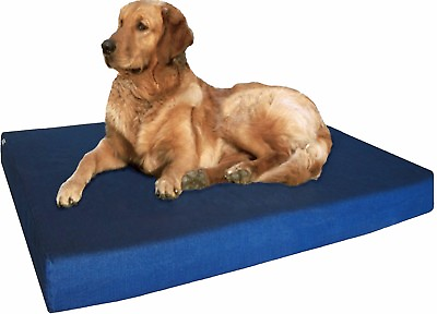 #ad Heavy Duty Denim Waterproof Memory Foam Pet Bed for Small Medium to XL Large Dog $58.95