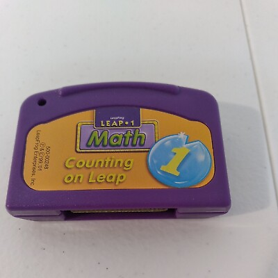 #ad Leapfrog Math Game Leap 1 Counting On Leap ‘99 ‘01 $6.00