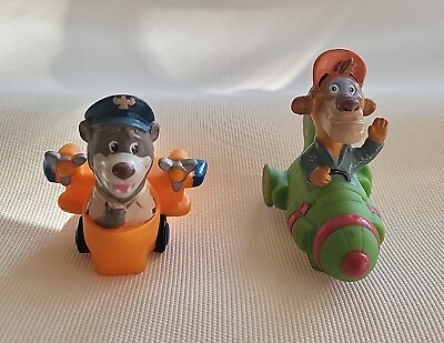 #ad VTG Disney McDonalds Tail Spin Toys BALOO And WILDCAT Planes 90s✈️ $5.00