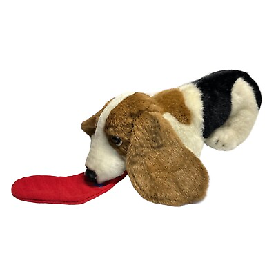 #ad Vintage Avanti Baby Animals Applause Beagle Basset Hound Puppy amp; Sock Plush $18.75