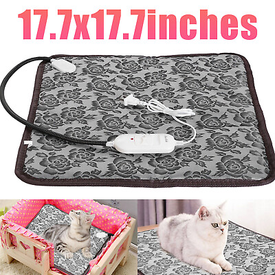 #ad Pet Heating Pad Cat Electric Heating Pad Outdoor Dog Warming Bed Mat Waterproof $21.99