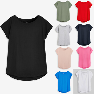 #ad Ladies Next Cap Sleeve T Shirt Sizes 6 26 GBP 9.99