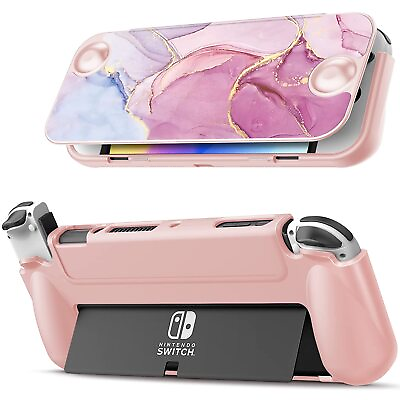 #ad Flip Case for Nintendo Switch OLED Model Slim Protective Soft TPU Shell Cover $12.99