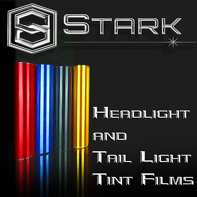 #ad Premium Color Smoke Tint Headlights Tail Lights Fog Lights Vinyl Gloss Wrap Film $8.29