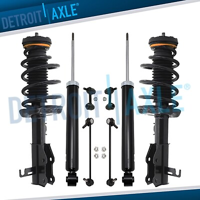 #ad FWD Front Struts Rear Shocks Sway Bars Kit for 2011 2016 Buick LaCrosse 2.4L $199.48