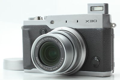 #ad READ Exc5 Fujifilm X30 12.0MP Compact Digital Camera Silver From JAPAN $386.99