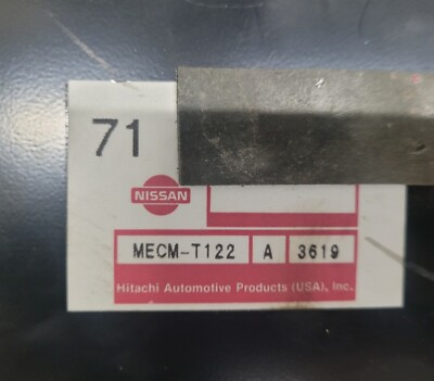 #ad 1993 NISSAN NISSAN PICKUP: Electronic Engine Control Module MECMT122 $144.96