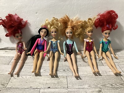 #ad Disney Princess Barbie Doll Lot of 6 $15.00
