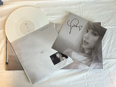 #ad Taylor Swift The Tortured Poets Department Vinyl Signed TTPD Autograph w Heart $299.99