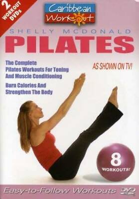 #ad Caribbean Workout: Pilates Pilates Plus DVD By Shelly McDonald VERY GOOD $4.29