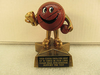 #ad Basketball Award Trophy Lil#x27; Buddy FREE Custom Engraving quot;Support The Vetquot; March $12.95