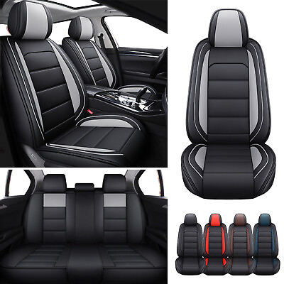 #ad For Subaru Outback Ascent Car Seat Covers Front Rear Full Set Pu Leather Seat $59.99