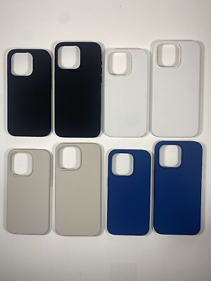 #ad Apple iPhone 15 Pro 15 Pro Max Silicone Case Shockproof Rubber Cover Variation $2.99