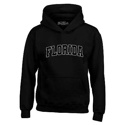 #ad Florida State Letter Print Hoodies State Sweatshirts $29.99