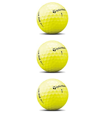 #ad TaylorMade TP5 Golf Balls Yellow 1 Sleeve 3 Balls New $11.99