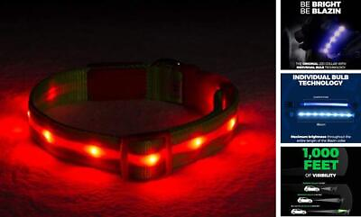 #ad Brightest Light Up Dog Collars The Original LED Small Pack of 1 Christmas $32.89