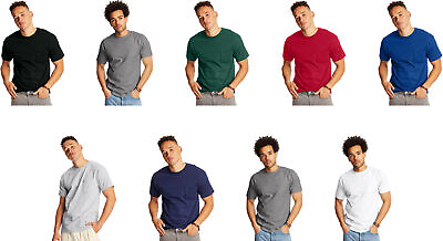 #ad Hanes Beefy T Adult Pocket T Shirt 2 Pack $27.79