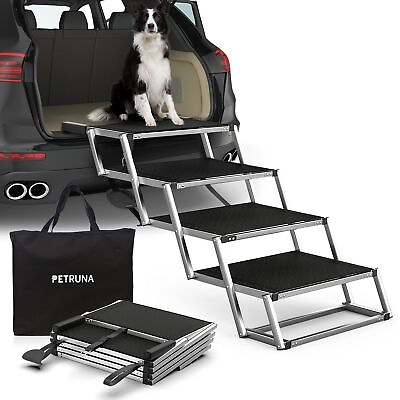 #ad Extra Wide Dog Ramps for Large Dogs Dog Ramp for Car with Non Slip Surface ... $156.32