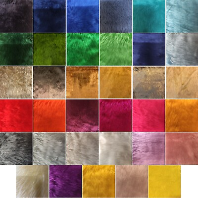 #ad Premium Short Pile Faux Fur Fabric Multiple Lengths amp; Colours P800 YF80 GBP 10.50