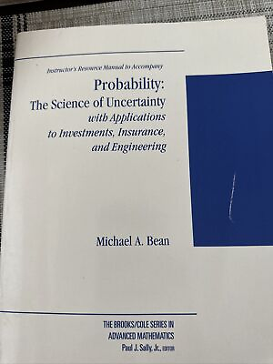 #ad Instructor’s Manual For Probability : The Science of Uncertainty Michael Bean $185.00