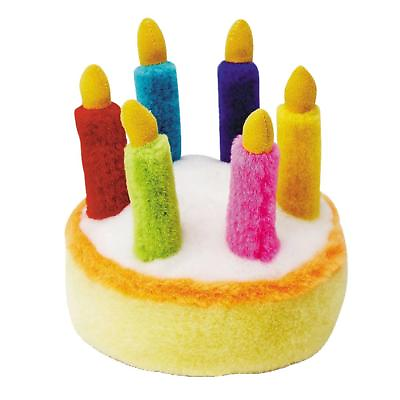 #ad Multipet Birthday Cake Plush Dog Toy Birthday Tune 5.5 in $9.95