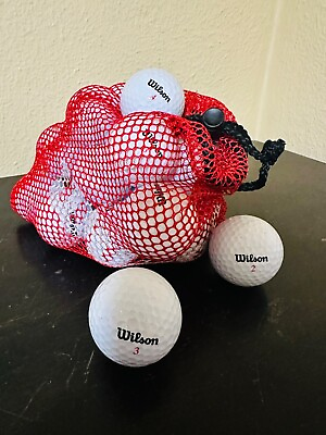 #ad Wilson 23pc Pack of Golf Balls Brand New $40.00