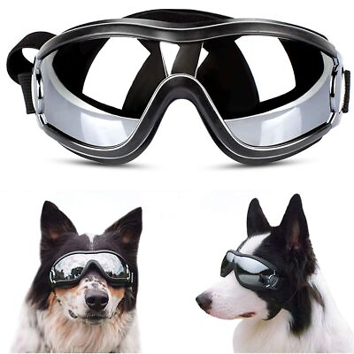 #ad Adjustable Protection Doggles Dog Sunglasses Pet Goggles UV Sun Glasses Eye Wear $10.16