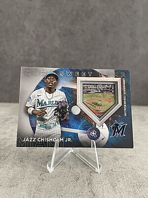 #ad Jazz Chisholm 2024 Topps Series 1 Sweet Home Auto Relic Patch 299 Marlins $13.99