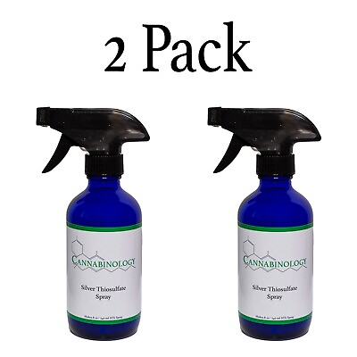 #ad 2 Pack 8 oz 250 ml Silver Thiosulfate Spray Kit feminized seed reversal spray $49.95