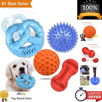 #ad Dog Chew Toys Aggressive Chewers Puppy Teething Chew Toy Extra Durable Dog ... $43.19