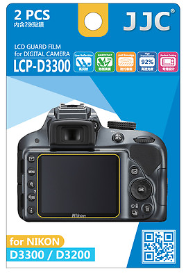 #ad NEW JJC LCP D3300 Camera LCD Screen Protector for NIKON D3500 D3400 D3300 D3200 $6.17